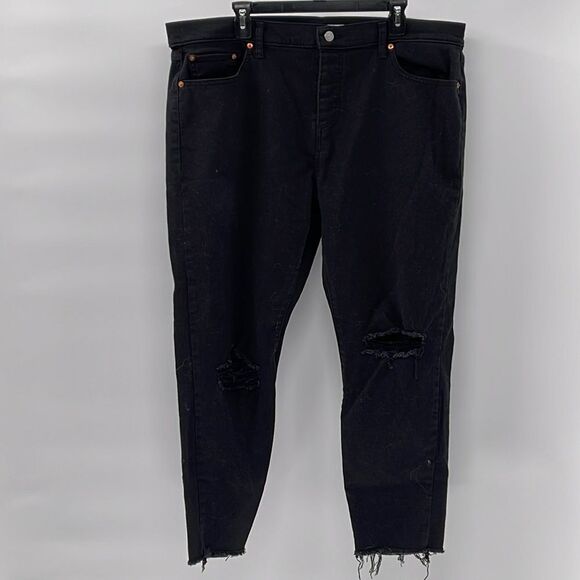 Levi’s wedgie skinny jeans black, button fly - Picture 1 of 7